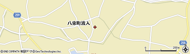 島根県松江市八束町波入530周辺の地図