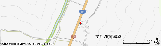 滋賀県高島市マキノ町小荒路320周辺の地図