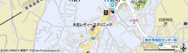 神奈川県横浜市神奈川区片倉周辺の地図