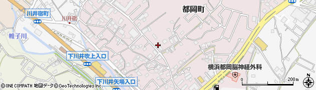 神奈川県横浜市旭区都岡町77周辺の地図