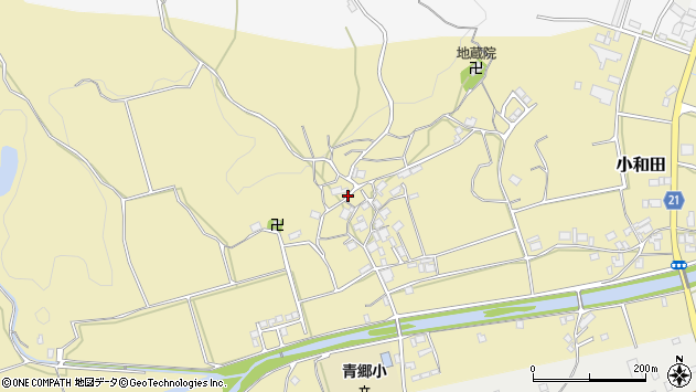 〒919-2373 福井県大飯郡高浜町小和田の地図