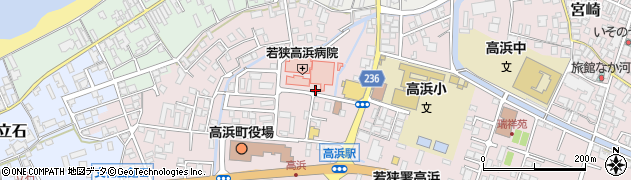 高浜病院周辺の地図