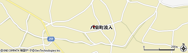 島根県松江市八束町波入461周辺の地図