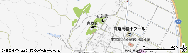 青原院周辺の地図