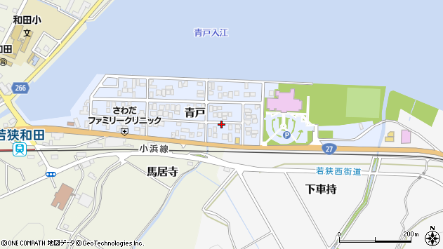 〒919-2204 福井県大飯郡高浜町青戸の地図