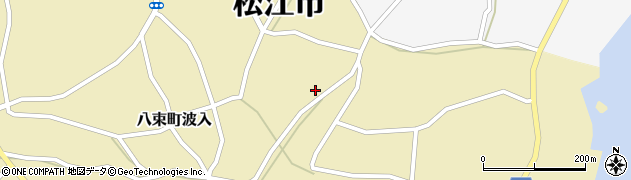 島根県松江市八束町波入1121周辺の地図