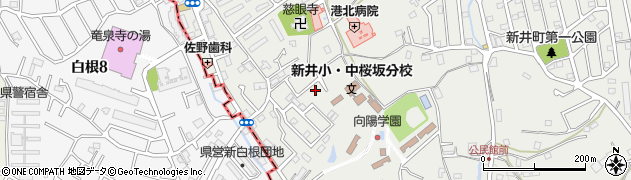 新井町第三公園周辺の地図