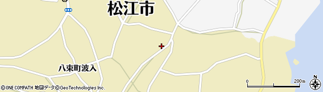 島根県松江市八束町波入1073周辺の地図
