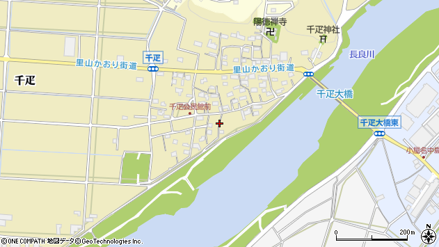 〒501-3954 岐阜県関市千疋の地図