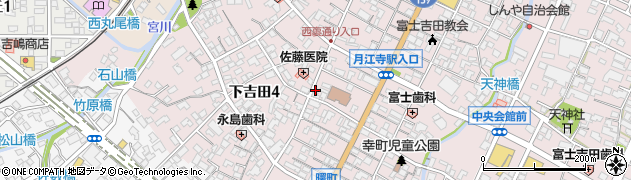富久松周辺の地図