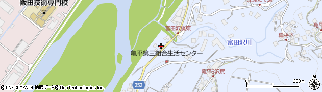 長野県飯田市下久堅下虎岩945周辺の地図
