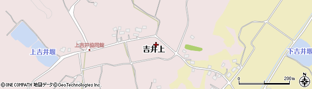 千葉県茂原市吉井上周辺の地図