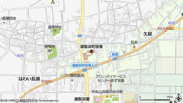 〒682-0700 鳥取県東伯郡湯梨浜町（以下に掲載がない場合）の地図