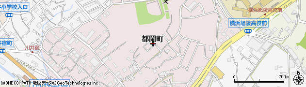 神奈川県横浜市旭区都岡町89周辺の地図
