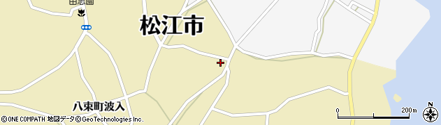 島根県松江市八束町波入1079周辺の地図