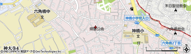 神奈川県横浜市神奈川区六角橋5丁目20周辺の地図