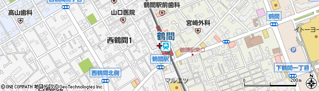 養老乃瀧 鶴間店周辺の地図