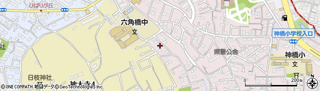 神奈川県横浜市神奈川区六角橋5丁目32周辺の地図