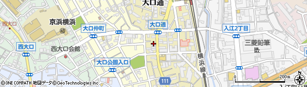 Bean’s cafe 大口本店周辺の地図