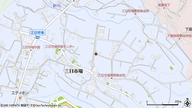 〒395-0155 長野県飯田市三日市場の地図