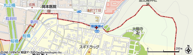 高富大竜寺前周辺の地図
