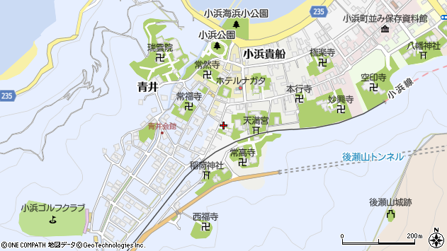 〒917-0056 福井県小浜市小浜大原の地図