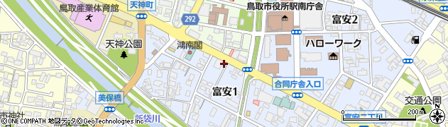 アースサポート鳥取周辺の地図