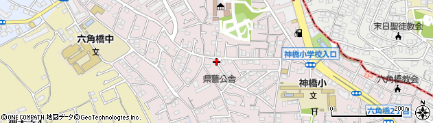 神奈川県横浜市神奈川区六角橋5丁目20-1周辺の地図