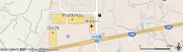ダイソーフォレストモール富士河口湖店周辺の地図
