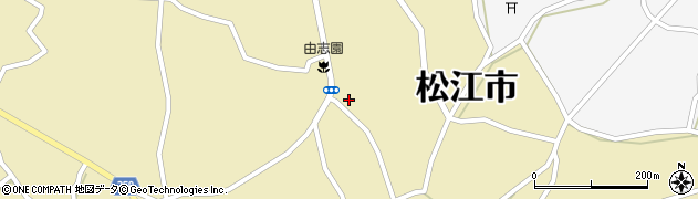 島根県松江市八束町波入1227周辺の地図
