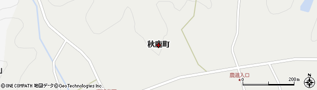 島根県松江市秋鹿町周辺の地図