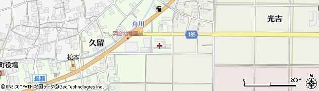 鳥取県東伯郡湯梨浜町久留142周辺の地図