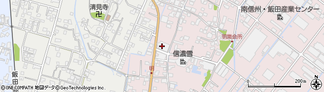 株式会社セレモニーホール飯田　松尾斎場周辺の地図