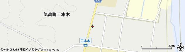 鳥取県鳥取市気高町二本木404周辺の地図
