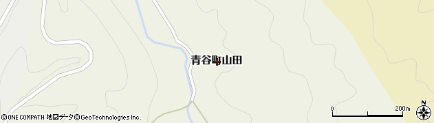 鳥取県鳥取市青谷町山田周辺の地図