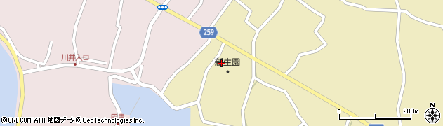 島根県松江市八束町波入35周辺の地図
