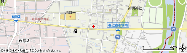 岐阜県岐阜市春近古市場（南）周辺の地図