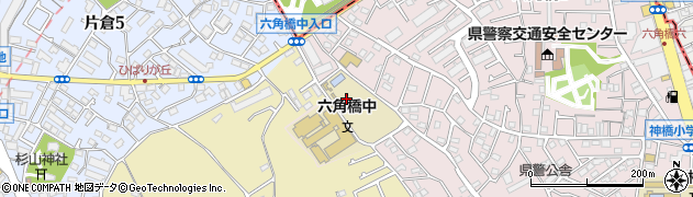 神奈川県横浜市神奈川区六角橋5丁目33周辺の地図