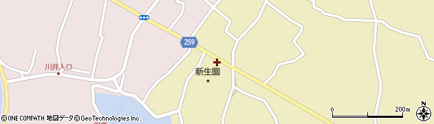 島根県松江市八束町波入1402周辺の地図