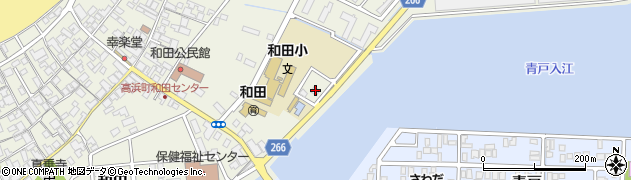 福井県大飯郡高浜町安土1周辺の地図