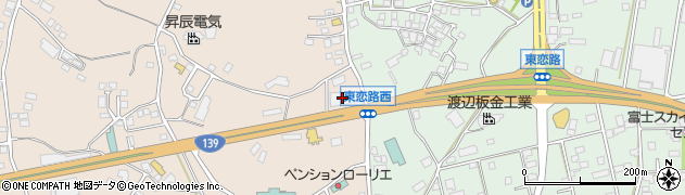 株式会社セルシオジャパン　河口湖店周辺の地図