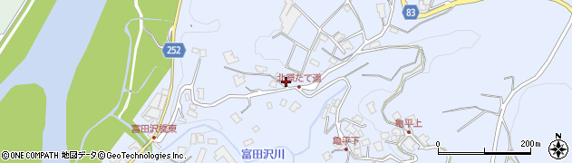 長野県飯田市下久堅下虎岩740周辺の地図