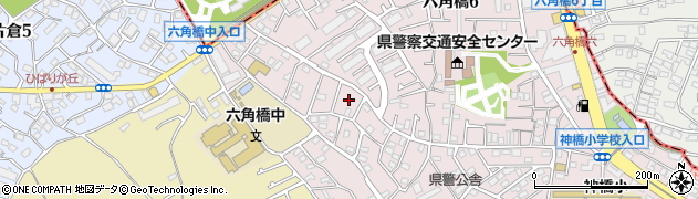 神奈川県横浜市神奈川区六角橋5丁目27周辺の地図