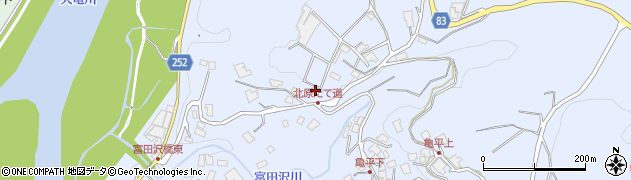 長野県飯田市下久堅下虎岩761周辺の地図