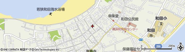 福井県高浜町（大飯郡）和田周辺の地図