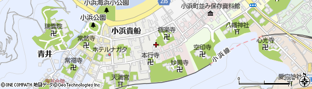 福井県小浜市小浜貴船1周辺の地図