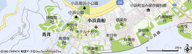 福井県小浜市小浜貴船39周辺の地図
