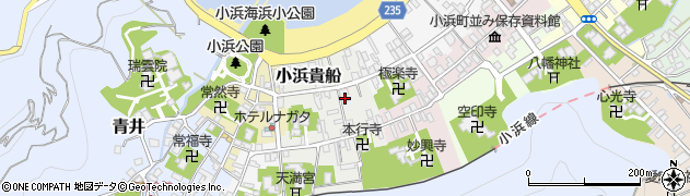 福井県小浜市小浜貴船19周辺の地図