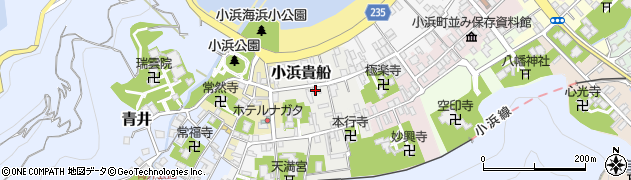 福井県小浜市小浜貴船31周辺の地図