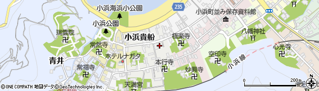 福井県小浜市小浜貴船17周辺の地図